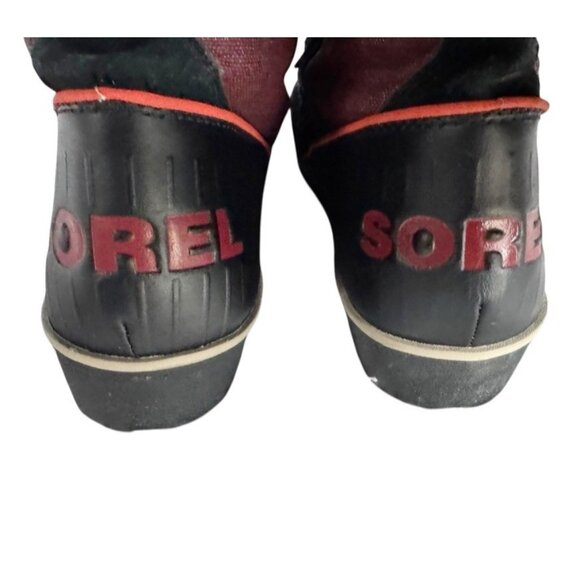 Sorel Womens Sz 11 TIVOLI High II Madder Brown Faux Fur Lined Lace Up Snow Boots - Picture 5 of 13